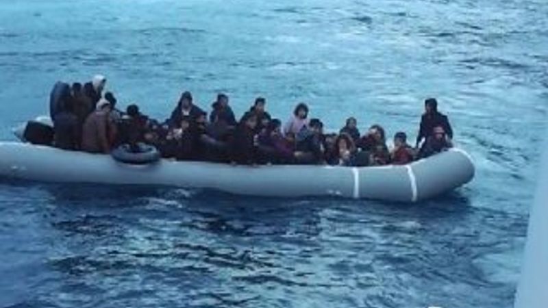 Çanakkale'de 92'si çocuk, 193 kaçak göçmen yakalandı