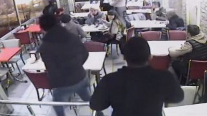 Eski sevgili dehşeti kamerada