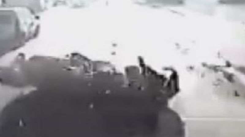 Ümraniye TEM Otoyolu'nda feci kaza kamerada: 2 ölü