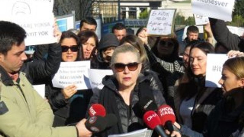 Doğa Koleji önünde yeniden eylem var