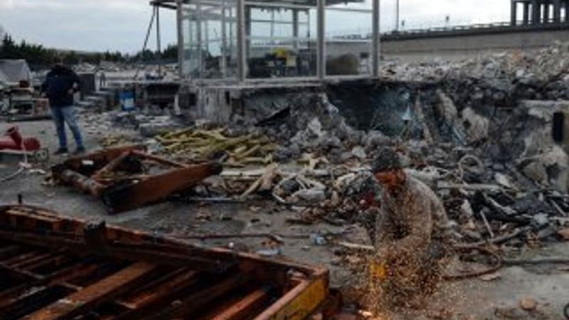 Atatürk Havalimanı kargo bölümünde yıkım bitti