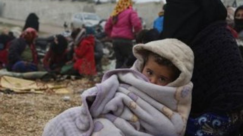 İdlib'den 13 bin Suriyeli daha göç etmek zorunda kaldı