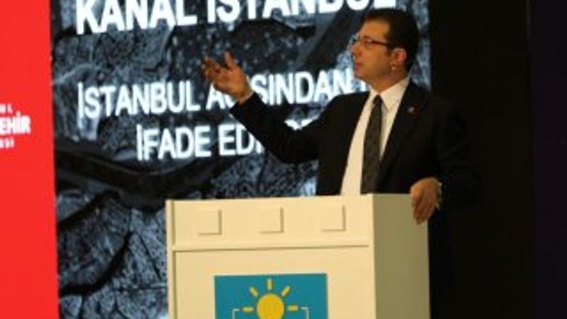 İmamoğlu: Kanal İstanbul'u yaptırmayacağız