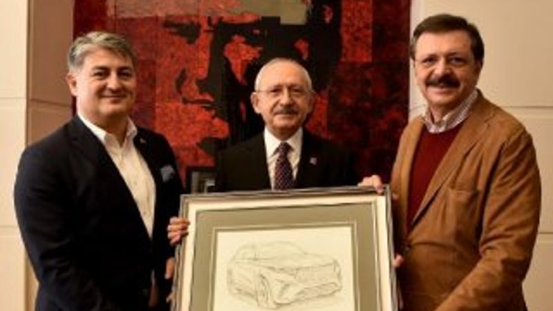 Kılıçdaroğlu, TOGG heyetini kabul etti