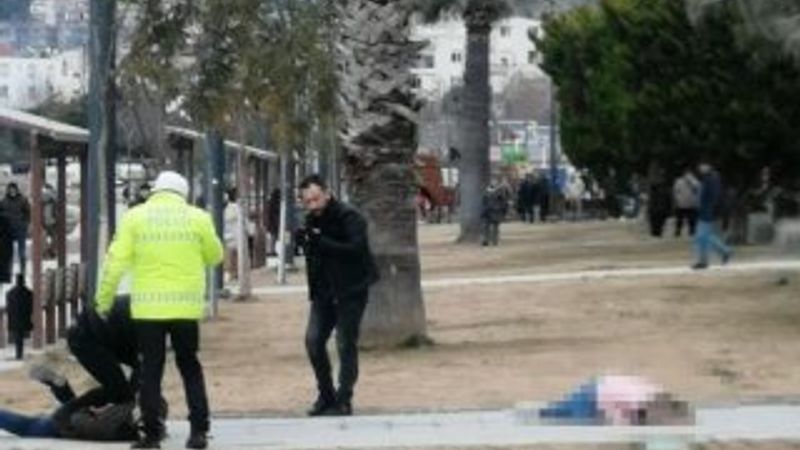 Eşini vurdu, polis gelene kadar başında bekledi