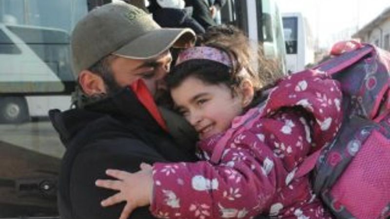 500 Suriyeli evine döndü