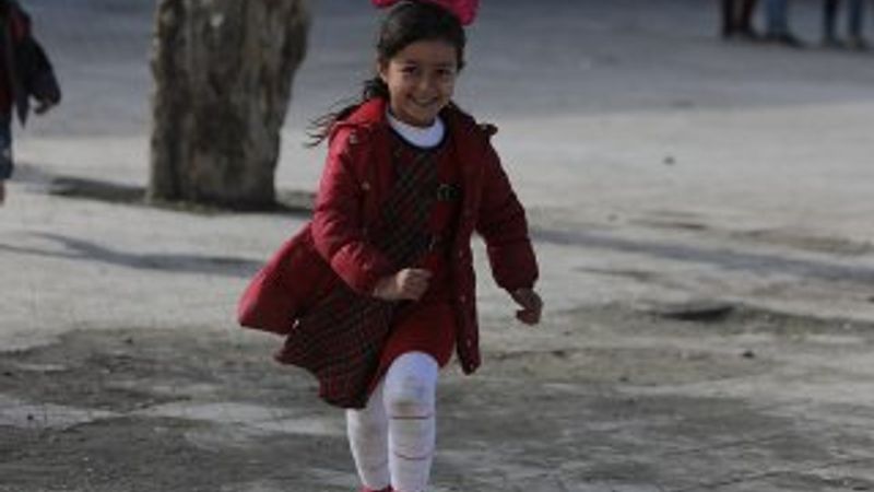 Barış Pınarı bölgesinde eğitim desteği