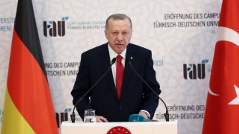 Erdoğan Türk-Alman Üniversitesi töreninde