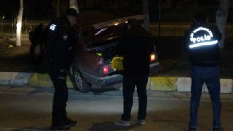 Kız kaçıran uzman çavuş takip edilince kaza yaptı