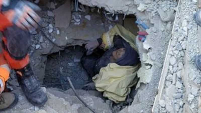 Azize'den sonra Hatun Teyze de kurtarıldı