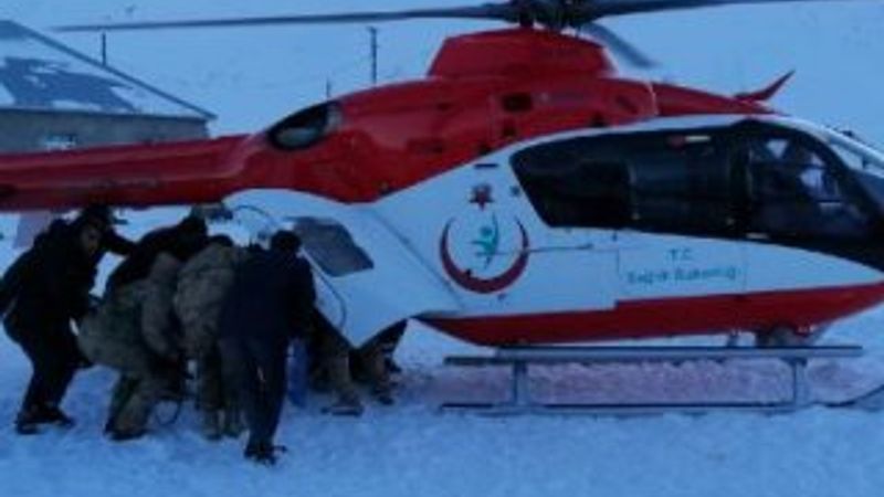 Ağrı'da köylülerin üzerine çığ düştü