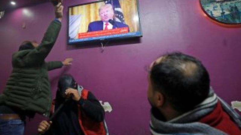 Trump'ı dinleyen Filistinliler çılgına döndü