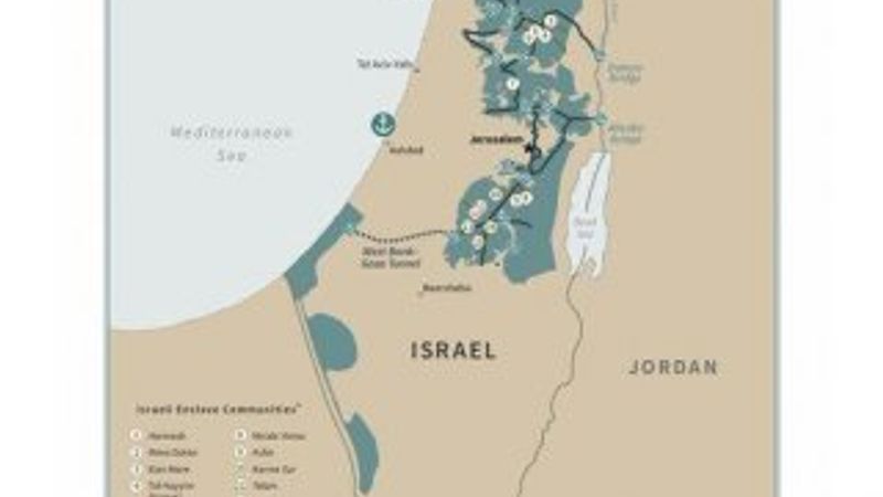 İsrail'in adım adım işgal ettiği Filistin