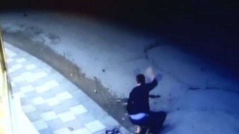 11 kişinin hayatını kaybettiği binalar kamerada