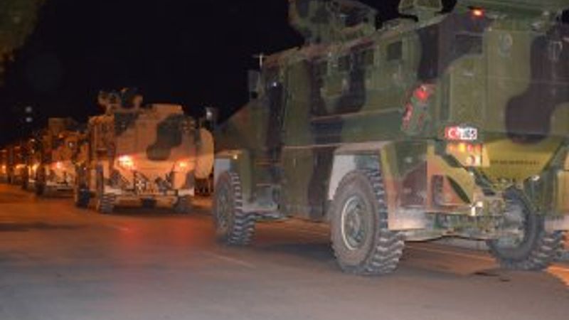 Suriye sınırındaki TSK birliklerine takviye