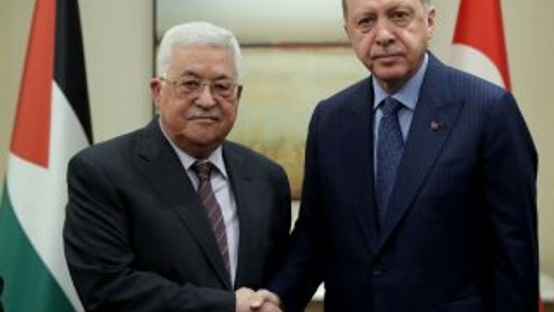 Erdoğan, Mahmud Abbas ile görüştü