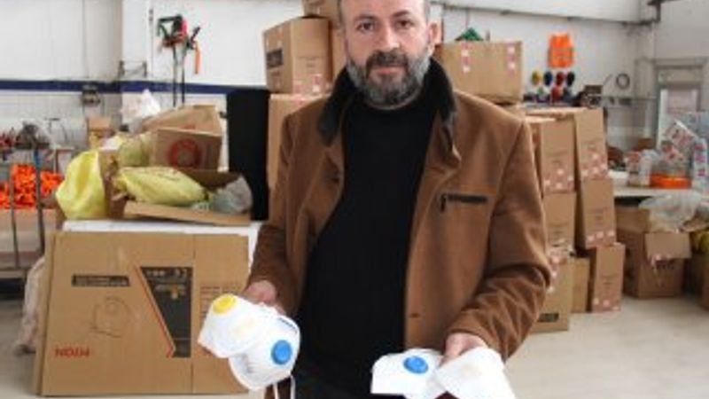 Türkiye'den Çin'e maske ihracatı