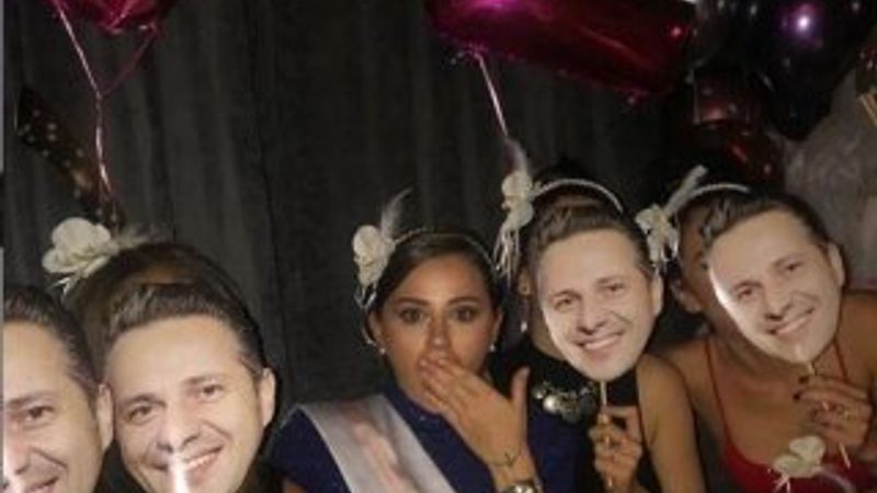 Merve Özbey'in bekarlığa veda partisi