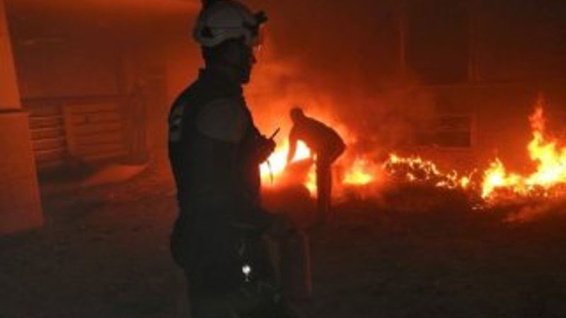 Esad rejiminden El Bab'a hava saldırısı: 6 yaralı