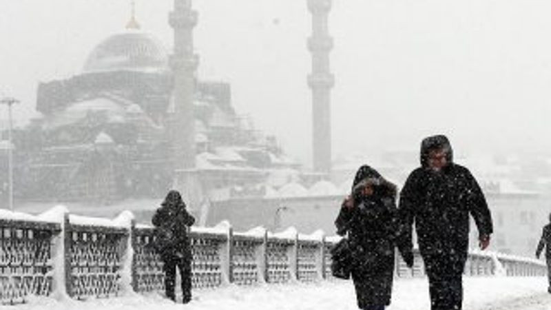 İstanbul'da kar bekleniyor