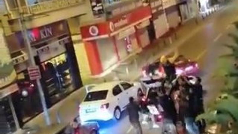 Asker eğlencesi yapan magandalar kamerada