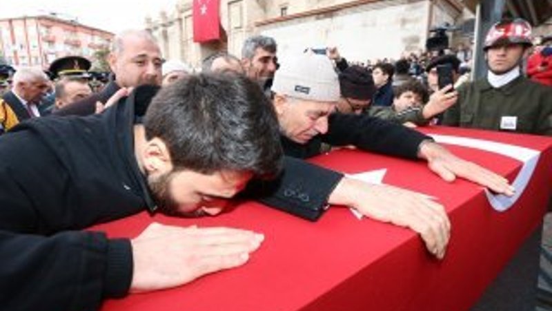 Aksaray şehidini uğurladı