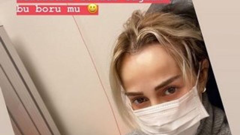 Helin Avşar, maskesiz çıkmıyor