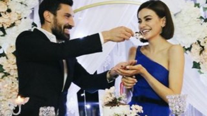 Şener Özbayraklı ve Şilan Makal nişanlandı