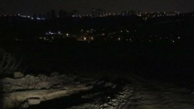 Ankara'da belediye ekipleri bir arazide kafatası buldu