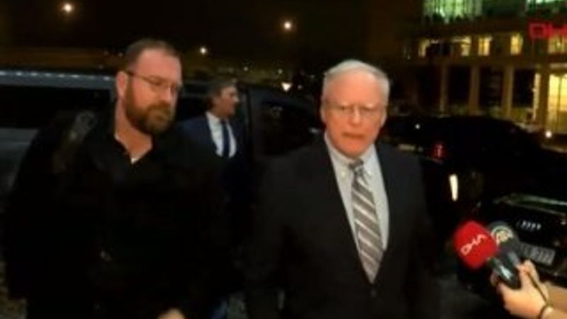 James Jeffrey Ankara'ya geldi