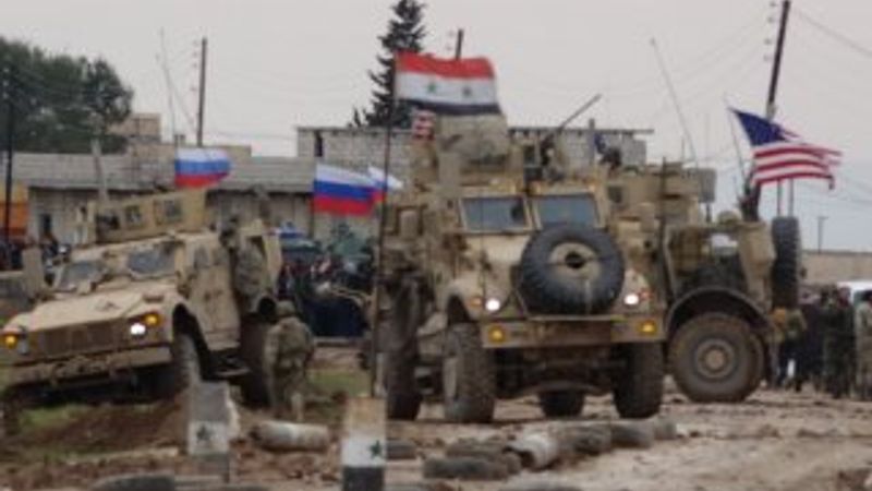 Suriye'de Amerika ile Rusya karşı karşıya