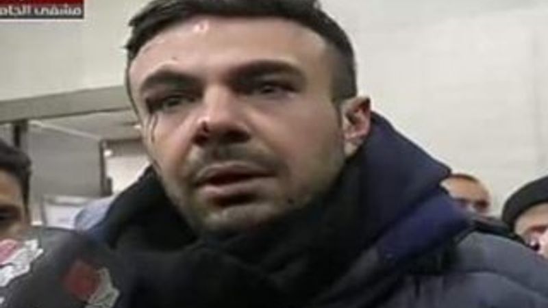 Türk askerine hakaret eden Suriyeli muhabir yaralandı