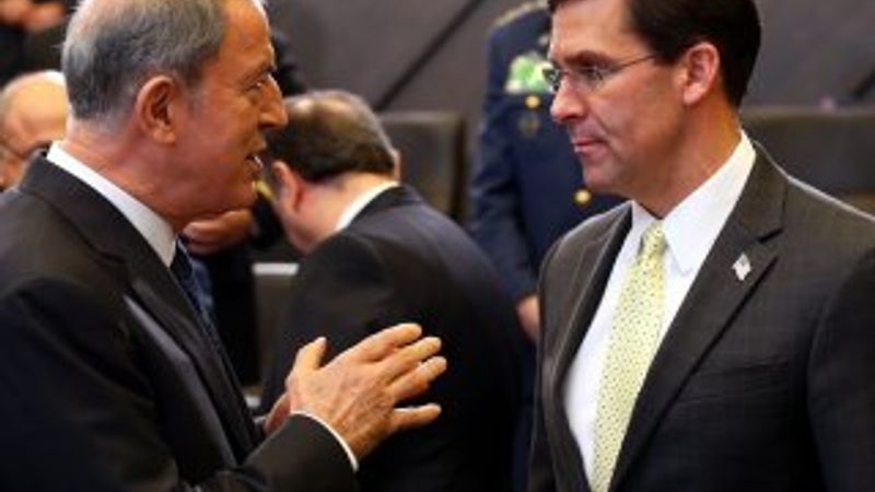 Hulusi Akar, ABD'li mevkidaşı ile görüştü