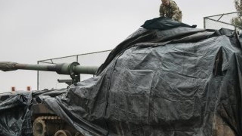 Suriye sınırına askeri sevkiyat