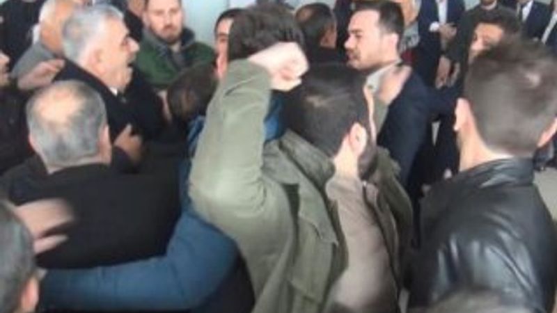 Şanlıurfa'da CHP kongresinde kavga