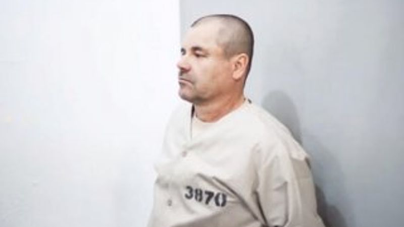 El Chapo'nun görüntüleri paylaşıldı