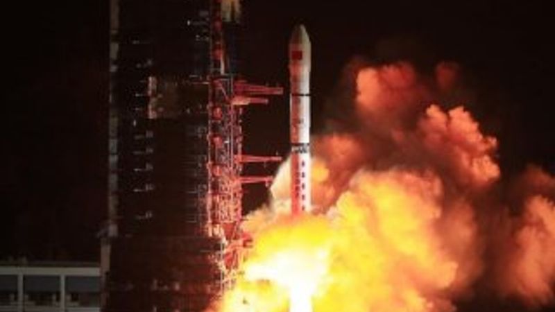 Çin uzaya 4 uydu fırlattı