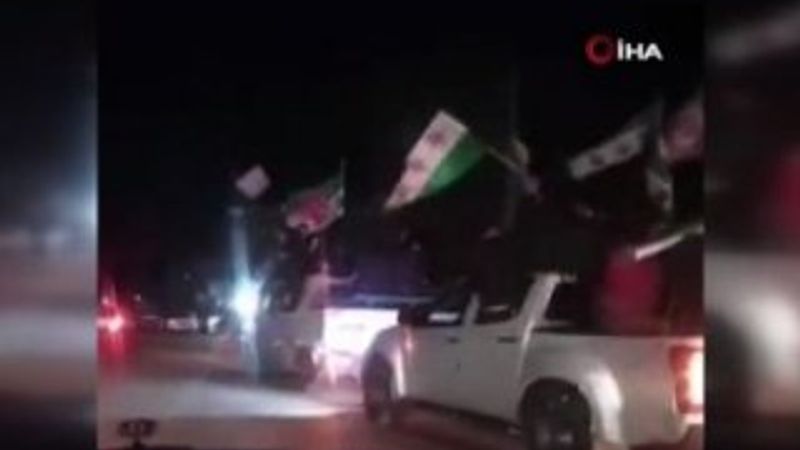 Azez'de TSK ve SMO'ya destek konvoyu