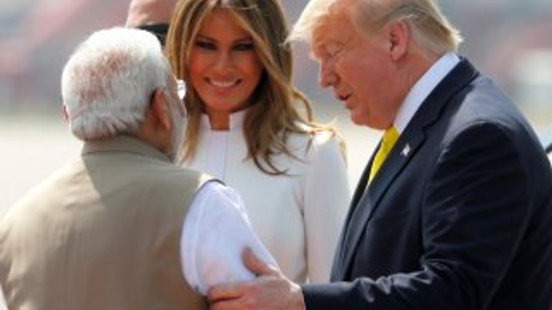 ABD Başkanı Trump, Hindistan'da