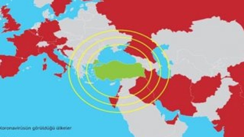 Koronavirüs vakaları Türkiye'nin çevresini sarıyor