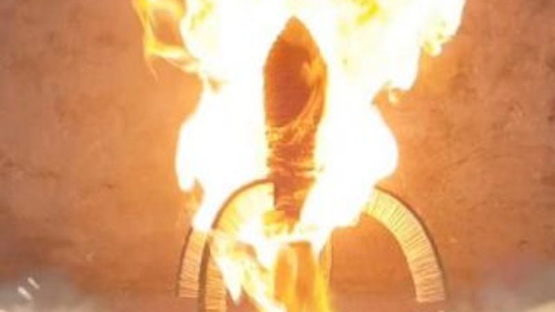 1 milyon kibrit kullanarak roket yaptı