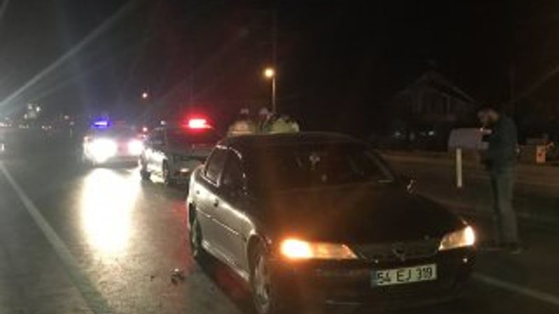 Sakarya'da zincirleme trafik kazası: 3 yaralı