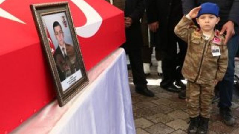 İdlib şehidi Eyüp Gülaştı'ya Samsun'da veda