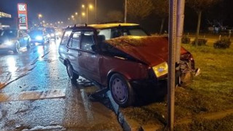 Samsun'da trafik kazası: 2 yaralı