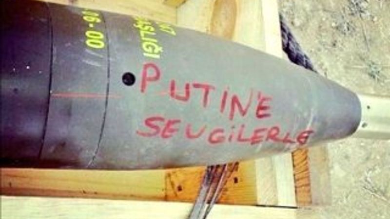 İdlib'deki askerlerimizden Putin'e gönderme