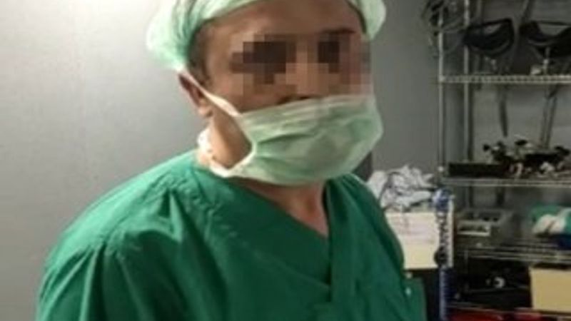 Pendik'te hastanede yetkisiz estetik ameliyatı