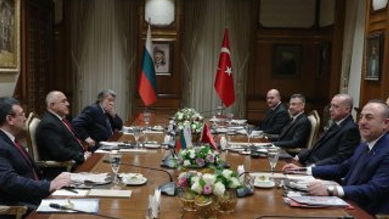Erdoğan, Bulgaristan Başbakanı Borisov'u kabul etti