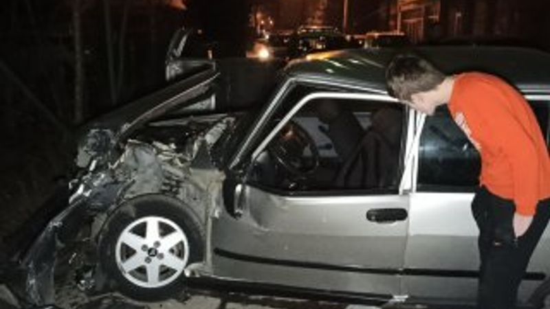 Düzce’de trafik kazası: 3 yaralı