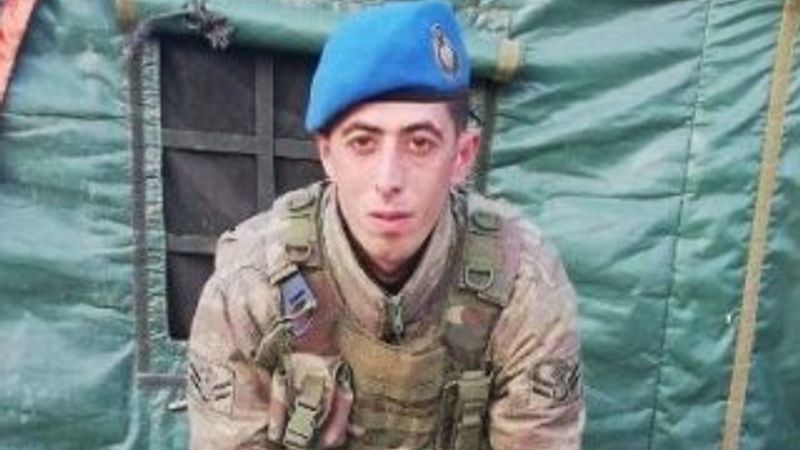 İdlib şehidinin acı haberi Elazığ'daki ailesine ulaştı