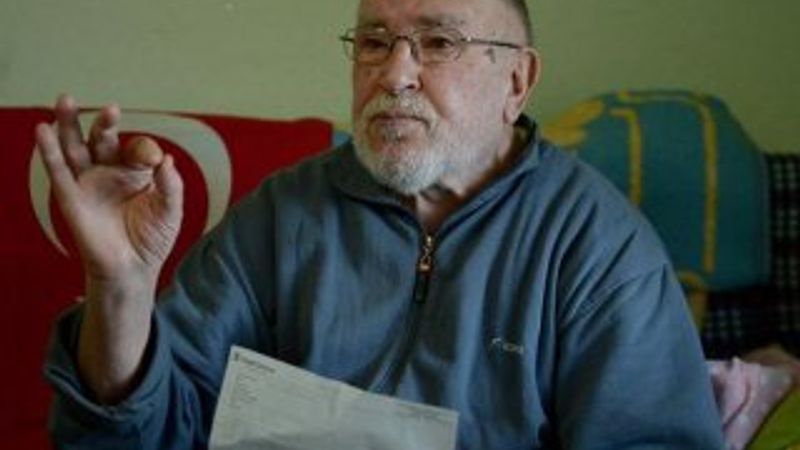 Kefen parasını Mehmetçik'e bağışladı